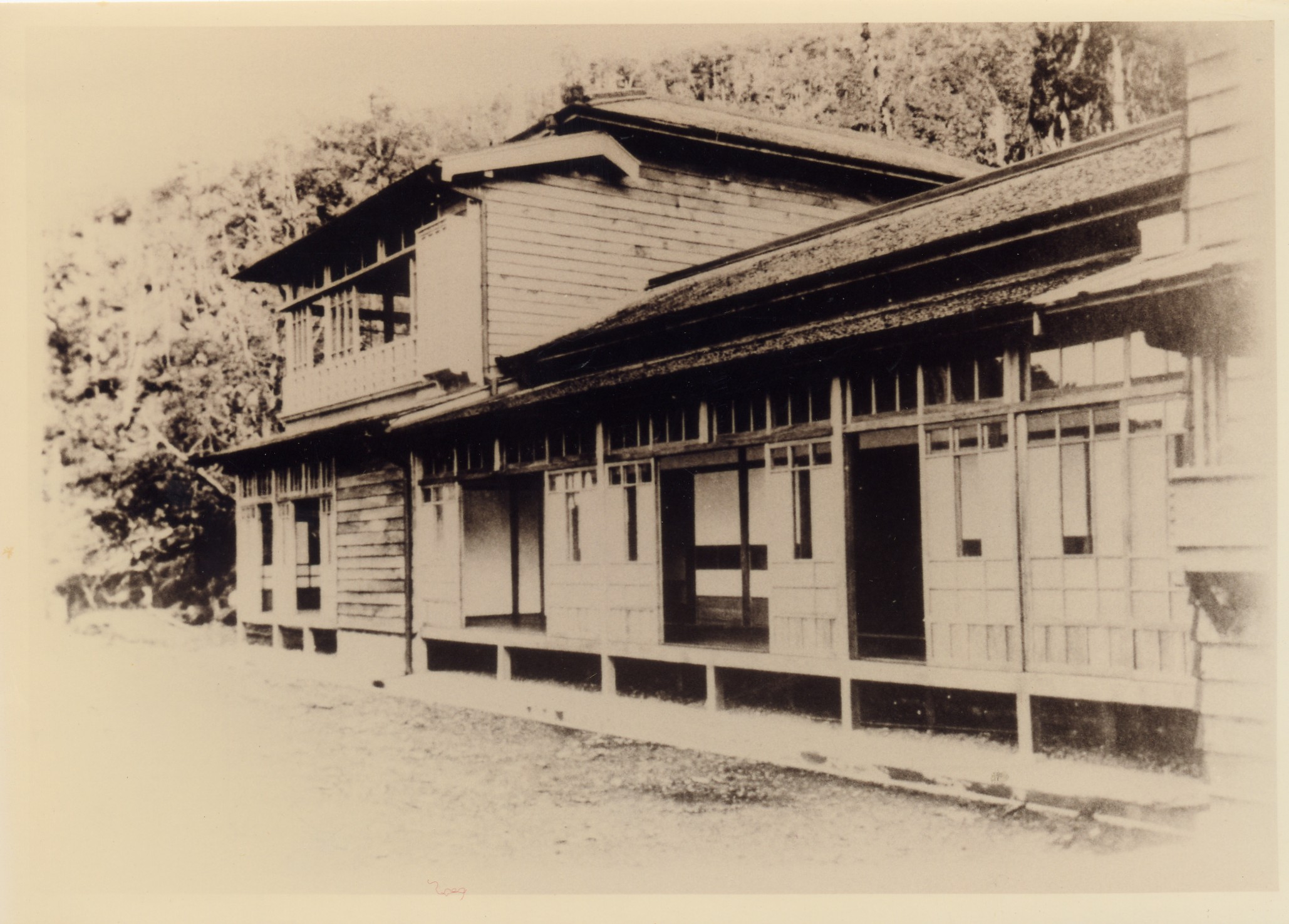 日治時期「太平山俱樂部」建築外觀照