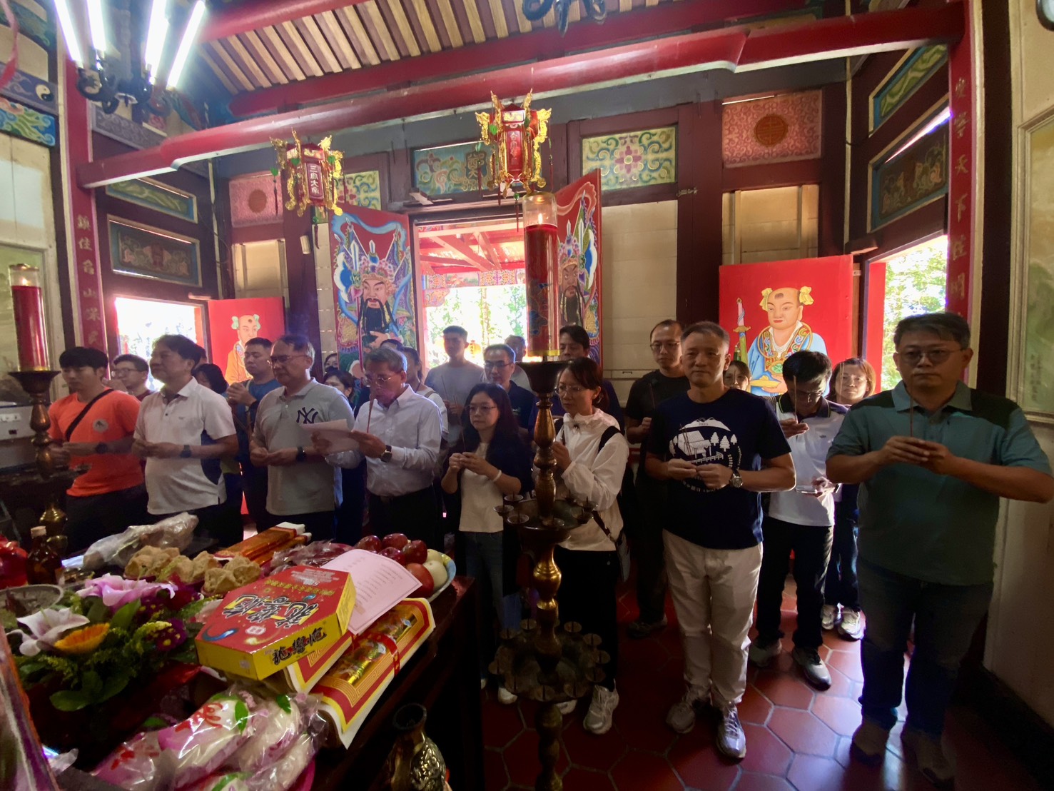 宜蘭縣太平山鎮安宮發展協會 理事長蕭崇仁主祭祈福