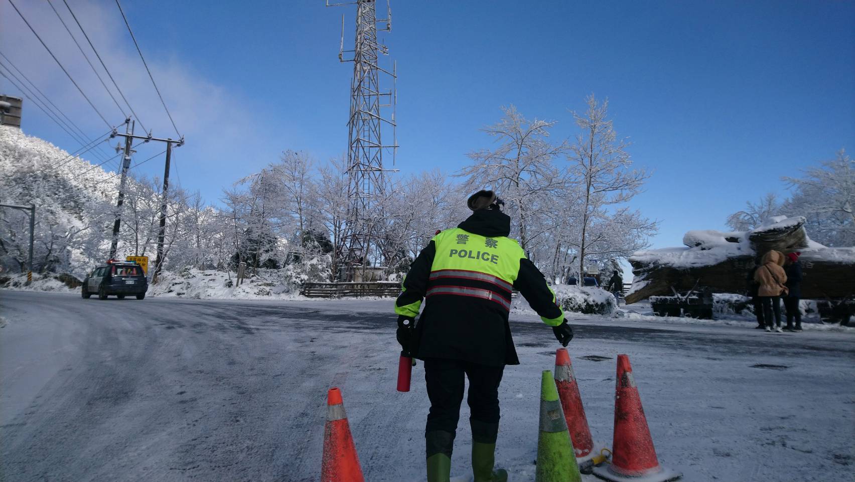 太平山2021年第三波冬季雪期 預警性機動管制措施