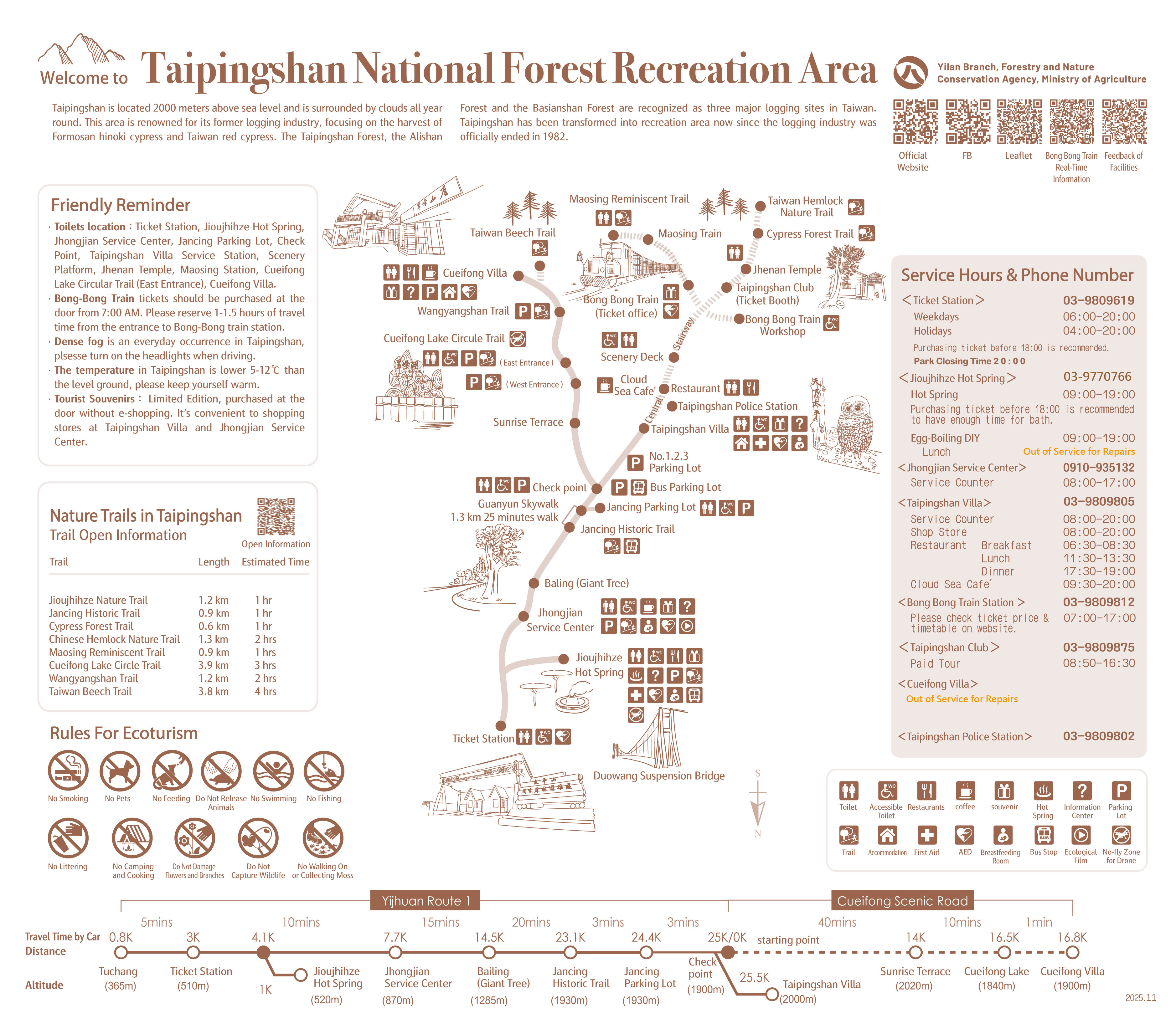 Taipingshan Leaflet(NOVEMBER 2025 edition)